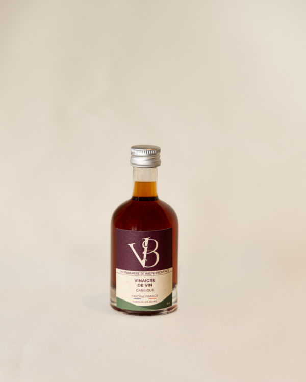 Mignonnette de vinaigre de vin Garrigue 5 cl – La Vinaigrerie de Haute-Provence