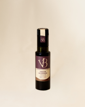 Bouteille de vinaigre balsamique à la châtaigne 10 cl – La Vinaigrerie de Haute-Provence