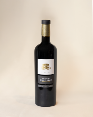 Bouteille de vin rouge "Pimayon" du Domaine Saint-Jean Lez Durance – Alpes de Haute-Provence