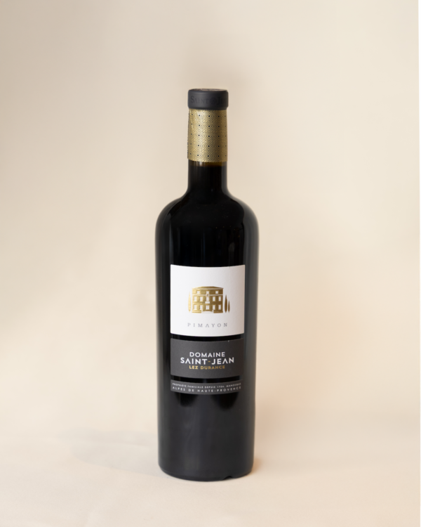 Rouge Pimayon Bouteille de vin rouge "Pimayon" du Domaine Saint-Jean Lez Durance – Alpes de Haute-Provence